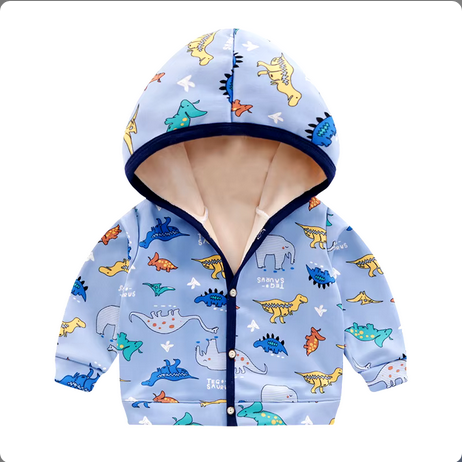 Suéter con gorro para bebe