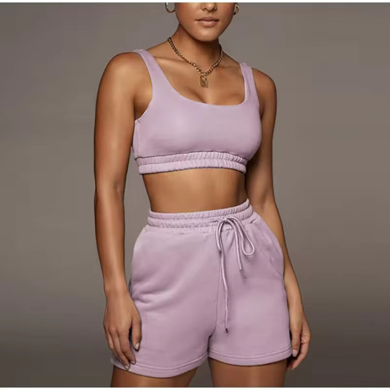 Short y top de mujer deporte y pijama