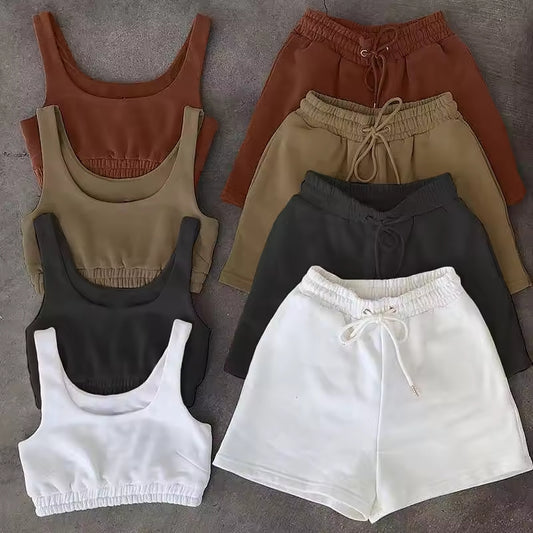 Short y top de mujer deporte y pijama