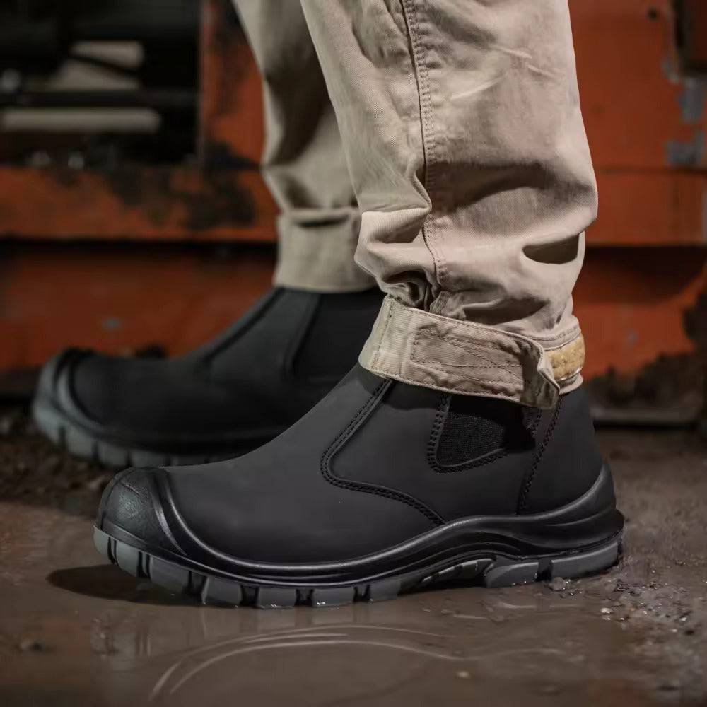 Botas de cuero para trabajo