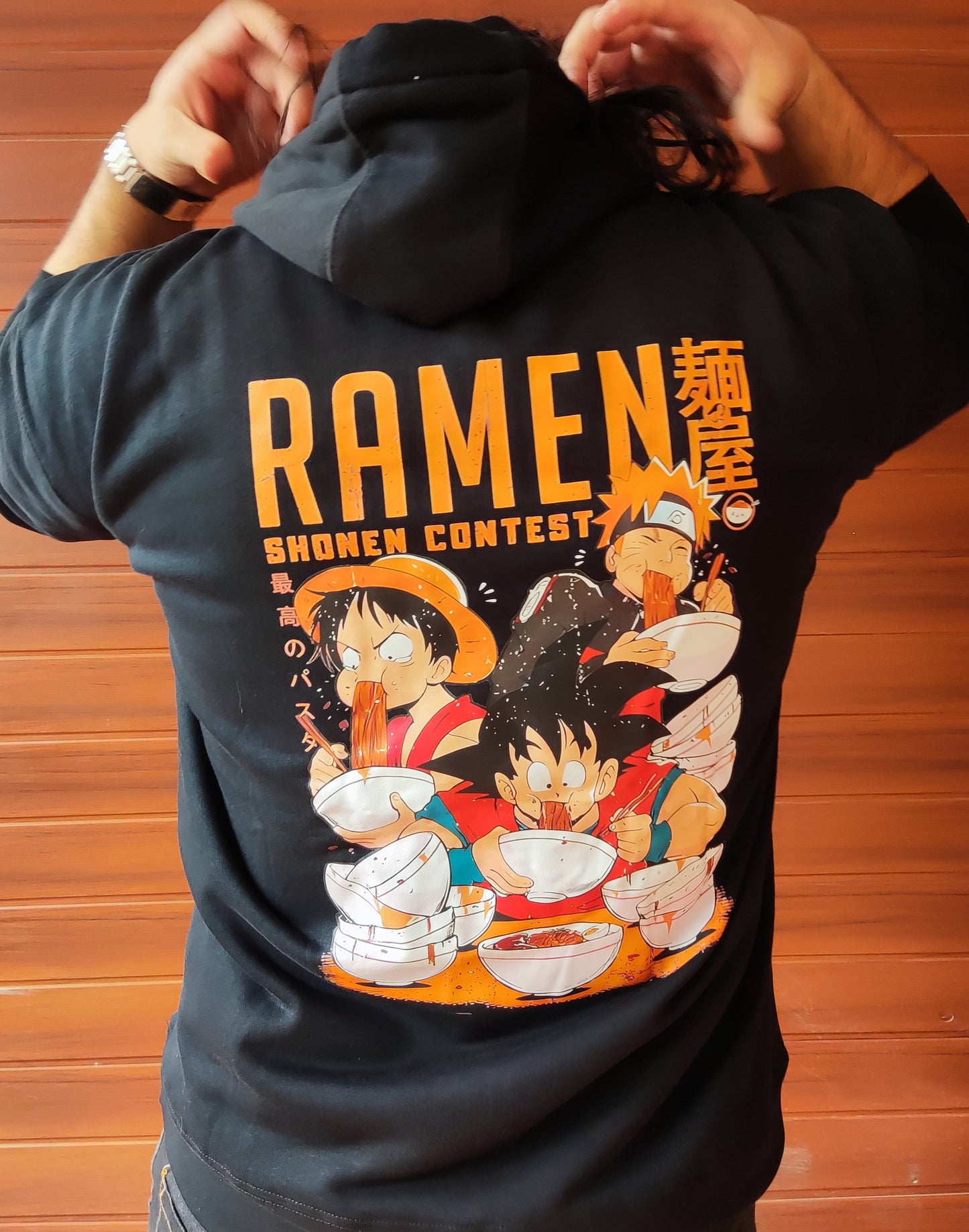 Anime Hoddie (Pokémon y Naruto / Dragon Ball / One Piece)