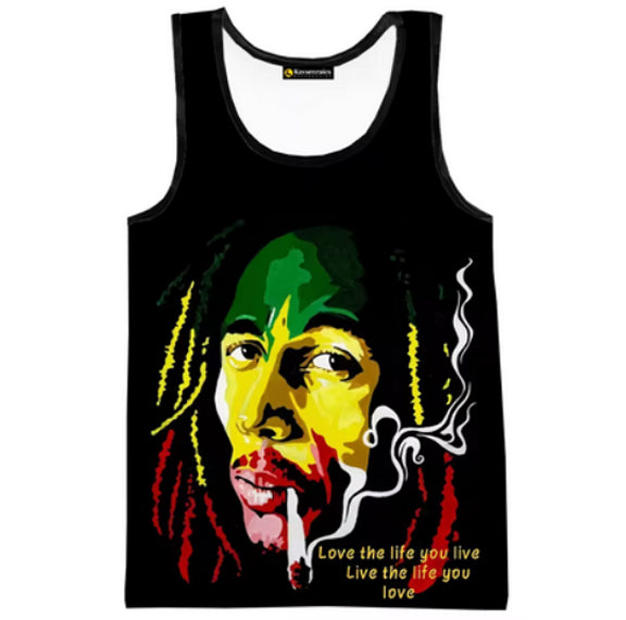 Camiseta sin mangas Bob Marley