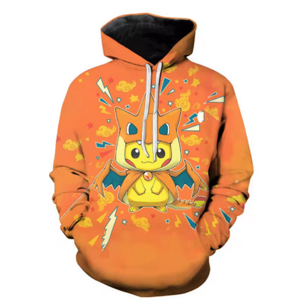 Hoddie sublimado Pokémon