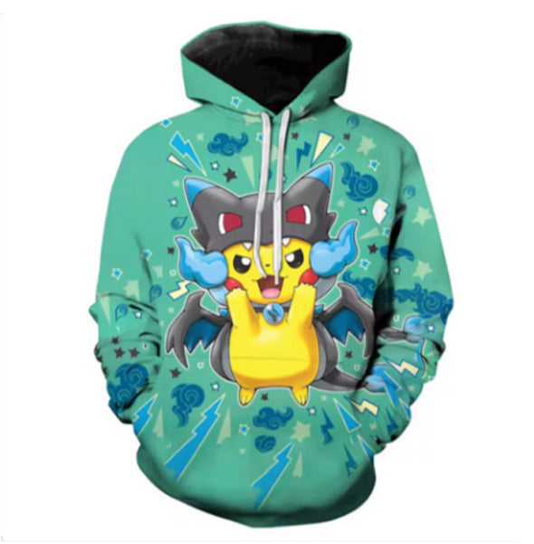 Hoddie sublimado Pokémon