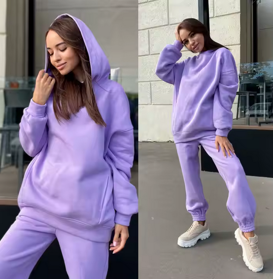 Conjunto buzo y suéter para mujer