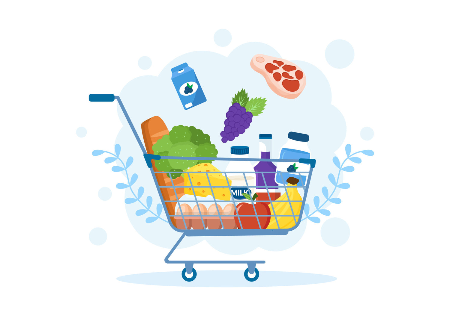 Super Mercado (abarrotes, frutas, verduras)