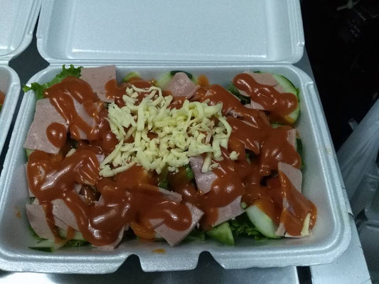 Ensalada con jamón