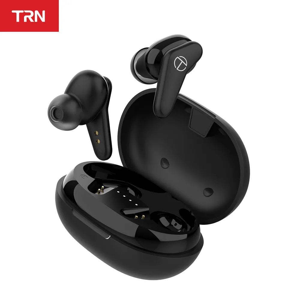 TRN AM1-auriculares TWS compatibles con Bluetooth inalámbrico verdadero 5,0, cascos dinámicos, control táctil, deportivos