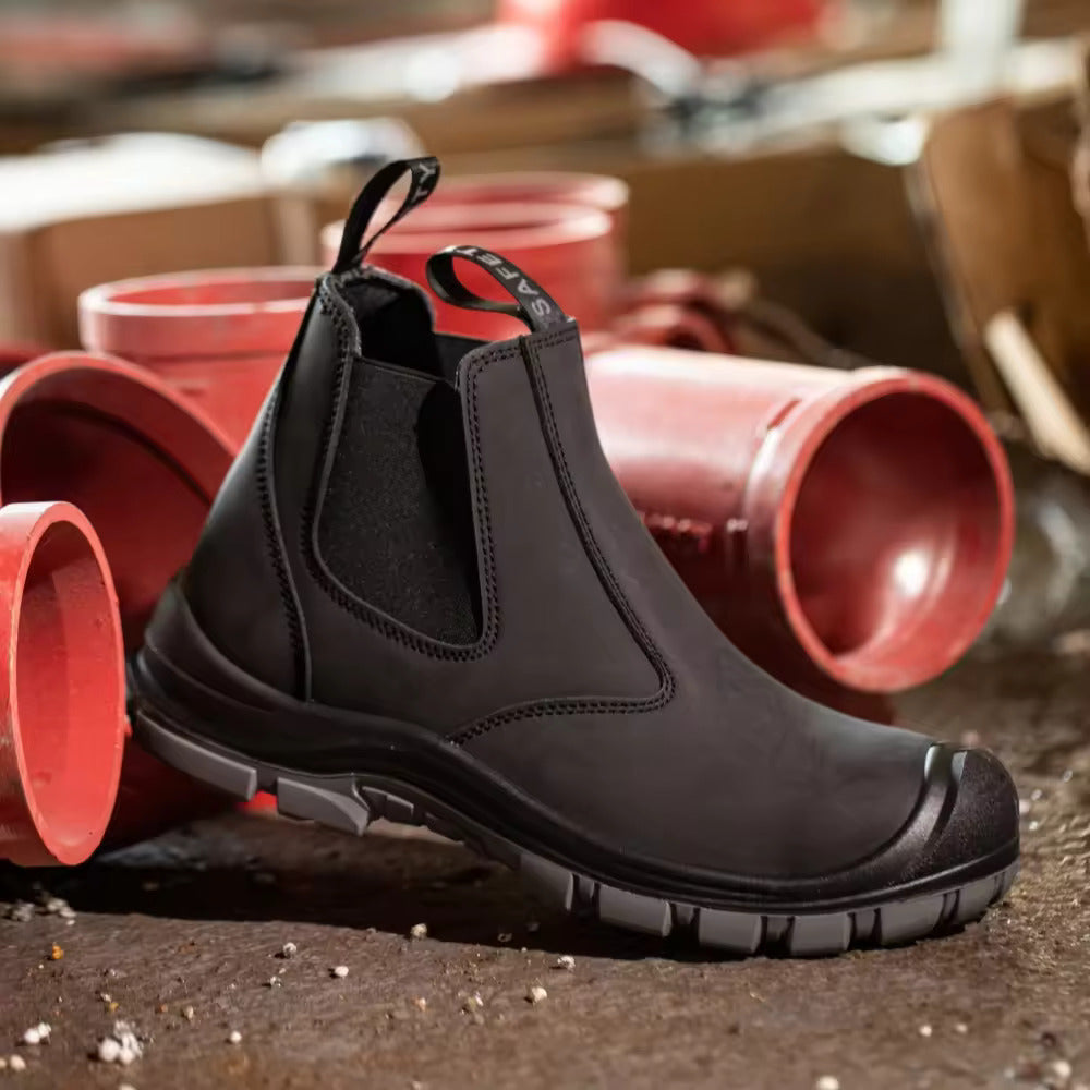 Botas de cuero para trabajo