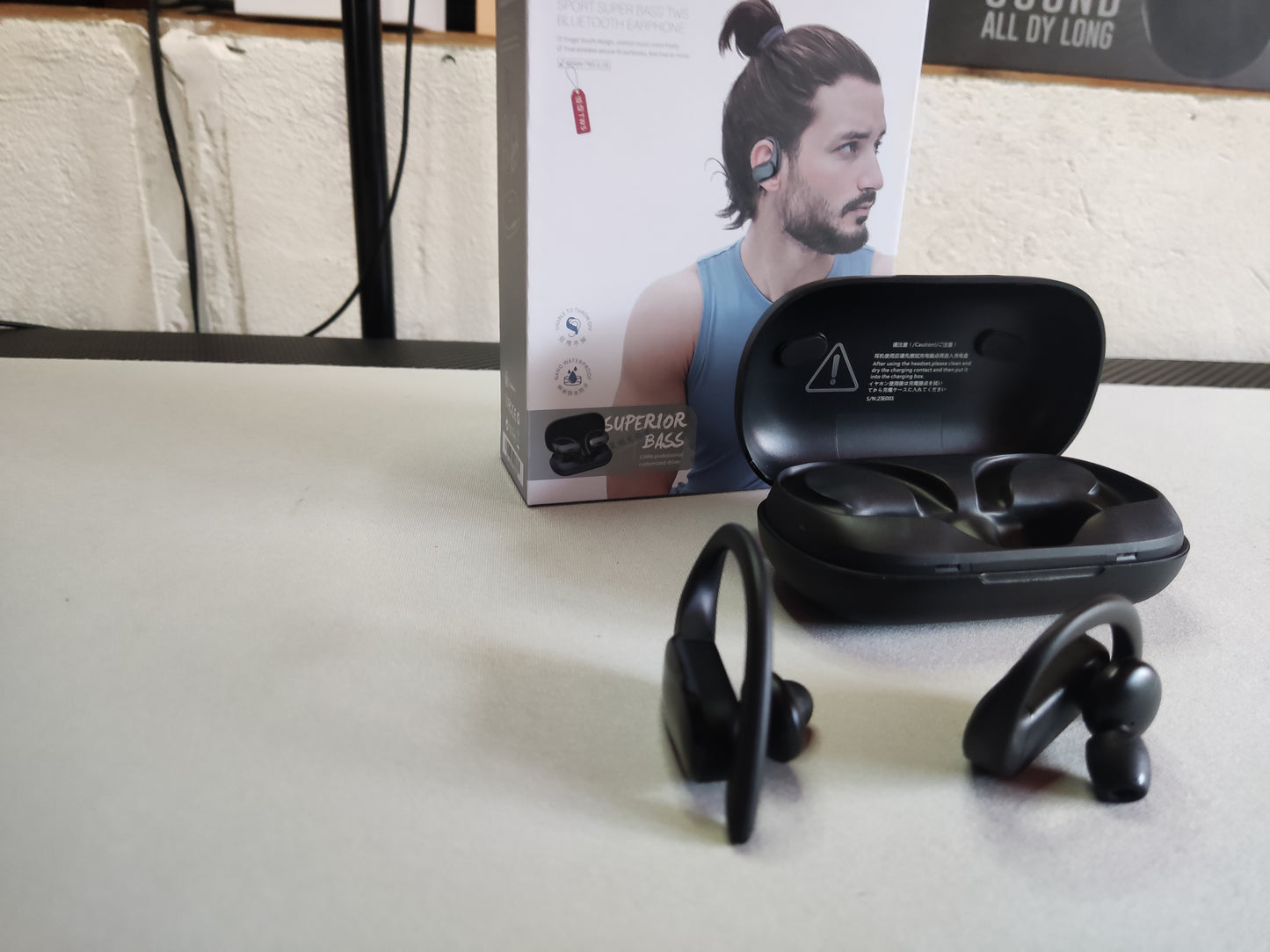 Dacom G05 Sport - Auriculares Bluetooth 5.0 TWS inalámbricos con micrófono, 30H Playtime Stereo Sound Sports Headsets, IPX5 a prueba de sudor inalámbricos para correr, gimnasio, ejercicio, entrenamiento