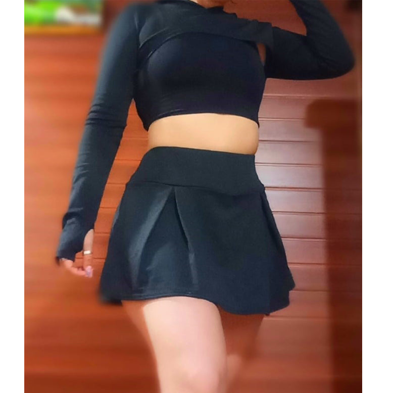 Enagua-short para ejercicio y gym
