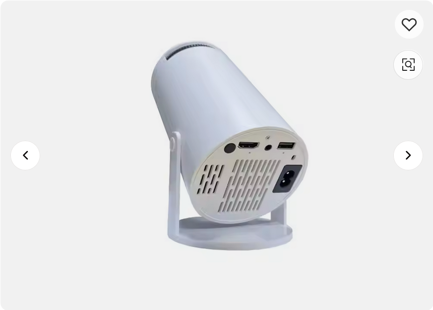 Proyector compacto para utilizar con cables o usb